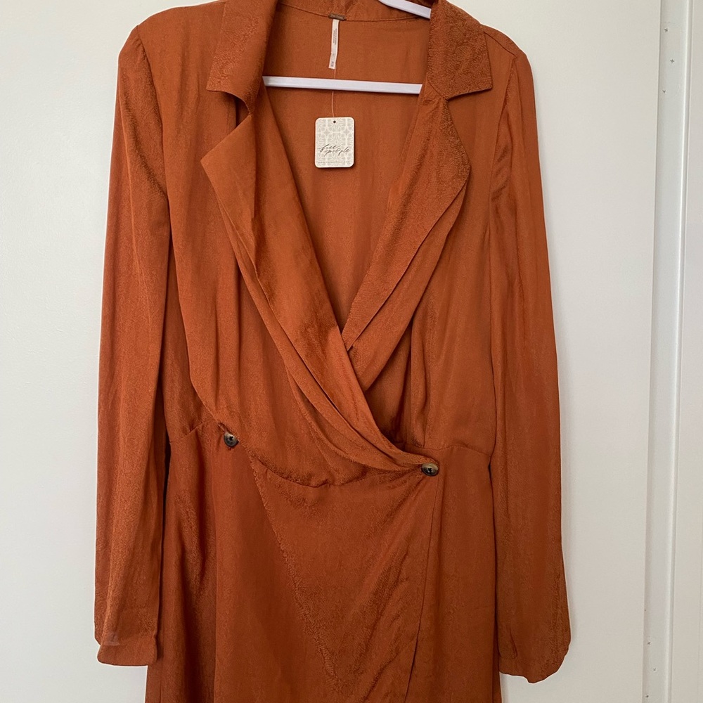 Free People Simone Dress - Cinnabar